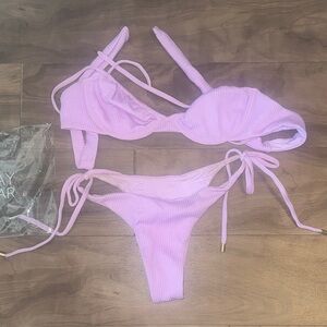 Monday swimwear Lavender Bikini Set